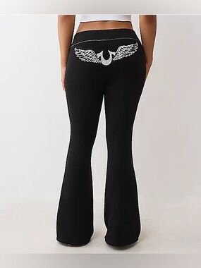 True religion sweatpants black wings S 🪽